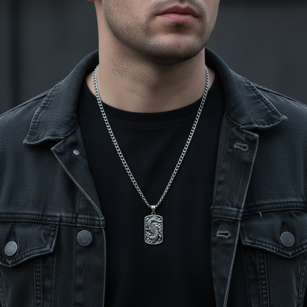 The Primal Tag | Relic-Etched 3D Dog Tag