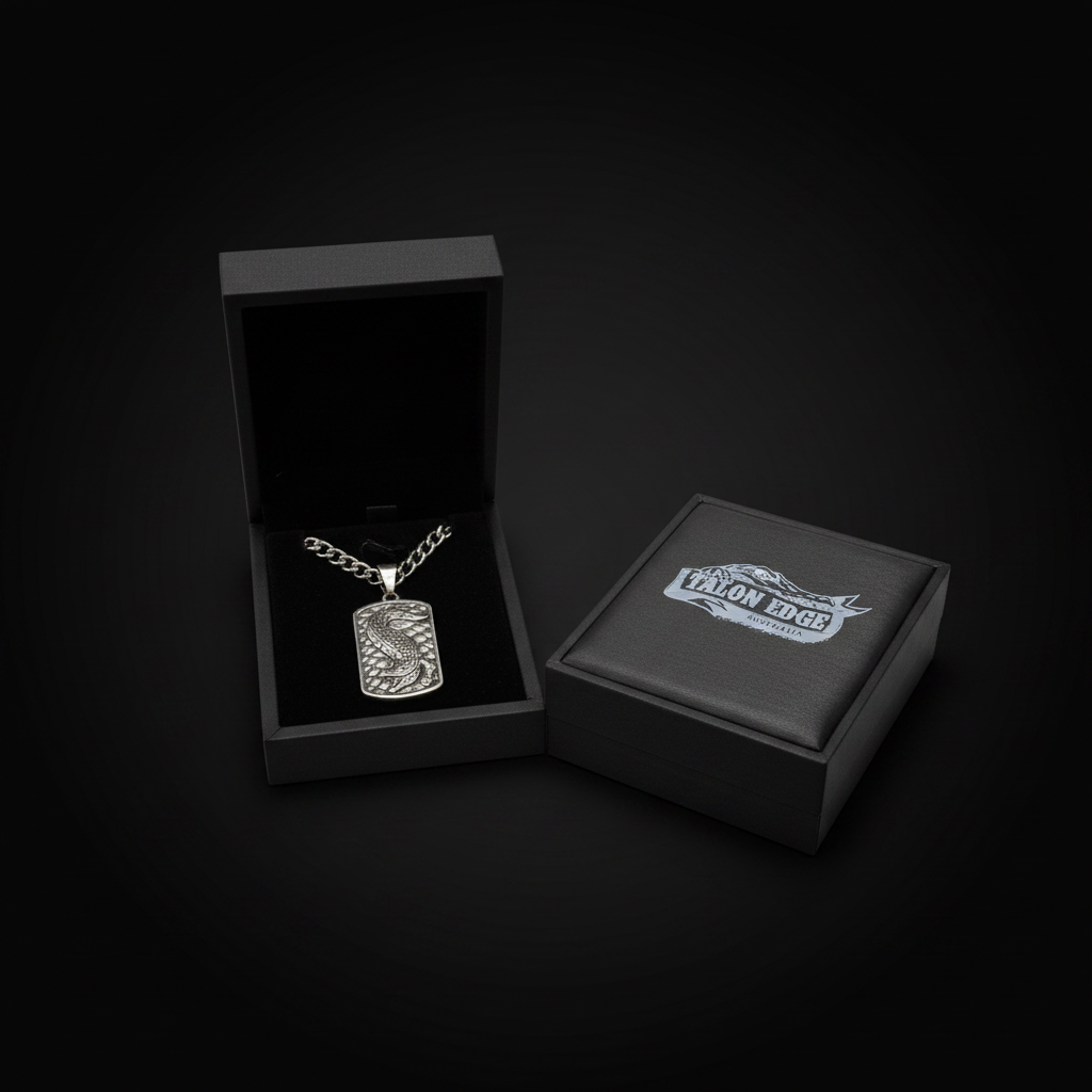 The Primal Tag | Relic-Etched 3D Dog Tag