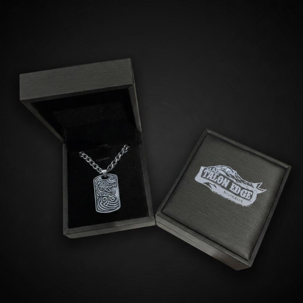 The Mark Tag | Tribal 3D Relief Dog Tag